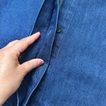 ZARA Blue Button Down Shirt Classic Denim Photo 3