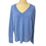 Gap  Women's V-Neck Long Sleeve Relaxed‎ Fit Ribbed Knit Pullover Sweater Size M Photo 2