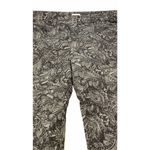 Style & Co 6— Women’s Paisley Allover Print Straight-Leg Pants Black/Gray Size XX Photo 2