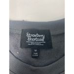 Strawberry Shortcake Graphic Sweatshirt – Size M – Gray Crewneck Top Size M Photo 5