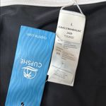 Cupshe  Black White Trim High Rise Bikini Swim Bottoms Size L Photo 3