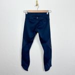 Athleta  | Aura Sonar Mesh Side Cropped Capri Leggings in Navy Photo 3