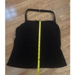 Lands End Halter Tank Swim Top Size 12 Black Photo 2