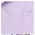 Gymshark  Cropped Sweatshirt Purple Photo 1