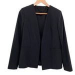 Elie Tahari Black Eyelet Blazer Jacket Photo 9