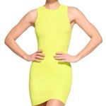 SKIMS Soft Lounge Cotton Rib Tank Dress in Daffodil Yellow Size Medium Photo 0