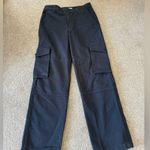 Aritzia  TNA New Black Cargo Pants size 4 Photo 1