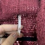 Free People  Cowl Neck Cable‎ Knit Button Up Sweater Photo 1