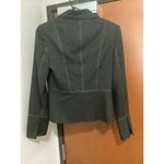 Reba McIntyre Women’s Black Snap Button Suit Blazer Size 4 New Without Tags Photo 5