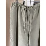 Havana Jacks‎ Cafe Womens 1X Green Elastic Waist Straight Leg Casual Pant Photo 3