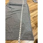 Athleta Grey Turtleneck Ruched Midi Dress Sz L Photo 8