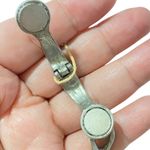 Wire Wrapped Silver Tone Cross Pendant Necklace Mens Womens Grunge Streetwear Size 4 Photo 4