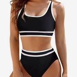 Teens’Black and White Bikini Set 3 pieces Sz 11 Photo 1