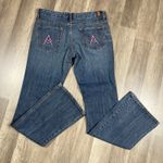 7 For All Mankind Seven Jeans 32x35 Long Pink A Pocket Low Rise Boot Cut Photo 1