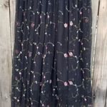 Miami Tulle Embroidered Midi Skirt Photo 1