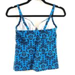 Lands' End Tankini Top Underwire Removable Cups 2 Photo 1