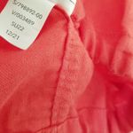 Athleta {S} Playa Linen Tie Top Passionfruit Coral Photo 11