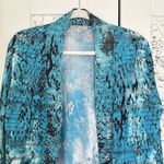 Alberto Makali Alberto Malaki y2k printed open cardigan Photo 2