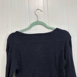 Splendid  Navy Ribbed Sweater Photo 2