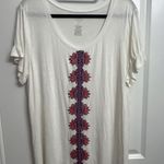 st. john's bay Shirt Women’s short ruffle sleeve Photo 0