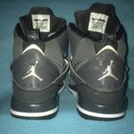 Jordan AIR high top cool gray flights lace up safety straps vintage EUC size 6 Photo 2