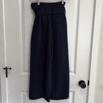 COS  Dark Blue Wide Trousers Belted Photo 2