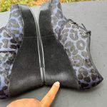 Nicole Stylish Black and Blue Laser Wedge Shoes 8M Size 8 Photo 7