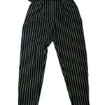 Tally Weijl  Women’s Striped Tie Waist Pants Size 34 Photo 0