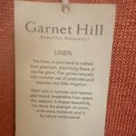 Garnet Hill  Haiku Linen Sweater NWT size XL Knit Tee 100% Linen Photo 4