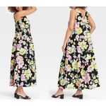 Who What Wear garden floral tiered midi dress size xs Photo 1