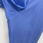 Beach Riot Blue Pearl Embellished Athletic Leggings Fitted Size Large Photo 6