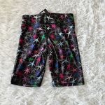 Terez  Women’s Starfish Black Multicolor biker shorts size Small Photo 7