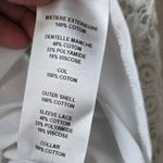 See By Chloe  powder white top lace sleeves size XS Photo 9