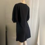 Anthropologie Velvet Graham Spencer Ignacia Black Structured Dress Sz Small Photo 4