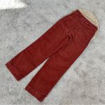 Marine layer  Women’s Bridget Corduroy Pants Crop High Rise Button Fly Wide Leg 0 Photo 7