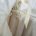 Free People NEW  FP One Paige Mini Dress Sand Sable XS Oversize Cowgirl Off White Photo 13