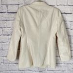 Costume National ivory floral jacquard blazer jacket size 6 Photo 3