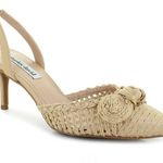 Charles David Allyson Raffia Slingback Pump Heel Shoes Size 8.5 NEW Photo 0