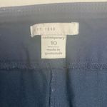 Cest.1946 Women’s Classic Stretch Lace Contemporary Capri Pants Black Size 10 Blue Photo 4