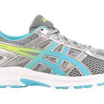ASICS  Women's Gel Contend 4‎ Running Shoes Size 8 Silver Blue Athletic La… Photo 0