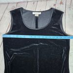 Doncaster Vintage  Black Velvet Sleeveless Maxi Dress 8 Photo 5