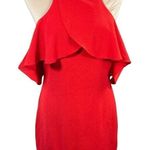 J.O.A. Los Angeles Cold Shoulder Mini Dress Candy Apple Red Size M Medium Photo 0