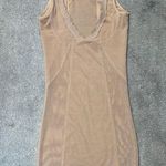 Daisy Fuentes  Nude Slimming Slip Shapewear Dress Size L Photo 0