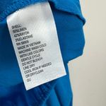 Gianni Bini Camilla Blouse Woven Linen Blend Boat Neck Long Sleeve Blue XS NWT Photo 6