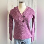 Columbia  Hooded Button-Up Purple Sweater small gorpcore‎ layering Photo 6