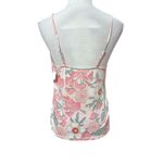 Flora Nikrooz Camisole Top Lace Accents Floral Print Multicolor Women's M NWOT Photo 3