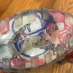 Coach Poppy By  Tall Rain Boots Colorful Abstract Print‎ Women's Size 6 Photo 5