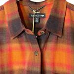 Toad & Co  Re-Form Plaid Flannel Shirtdress Western Cowgirl NWT XS Monarch T1781908 Photo 4