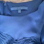 Antonio Melani Women's  Cornflower Blue Lace Dress Size 6 Wedding Guest Garden Photo 3