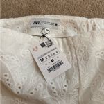 ZARA  Lace White Shorts Photo 5